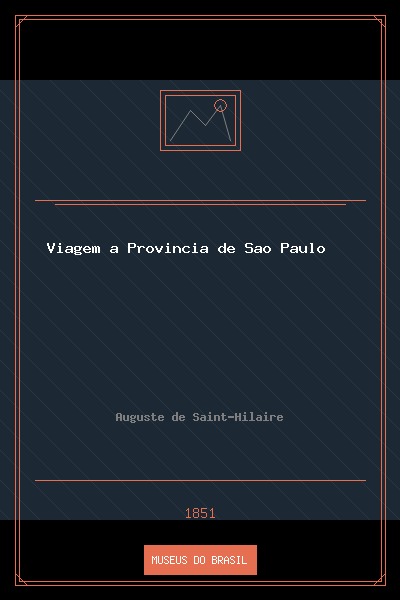 Viagem à Província de São Paulo