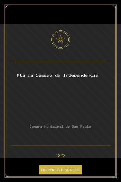 Ata da Sessão da Independência