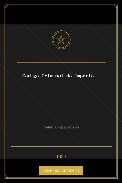 Código Criminal do Império