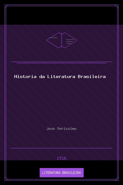 História da Literatura Brasileira
