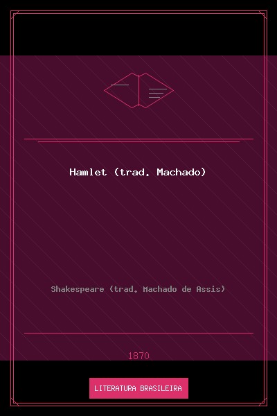 Hamlet (trad. Machado)