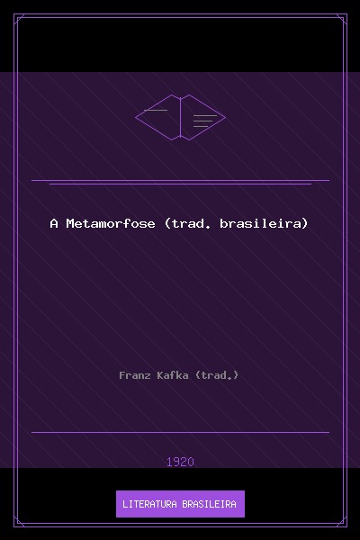 A Metamorfose (trad. brasileira)