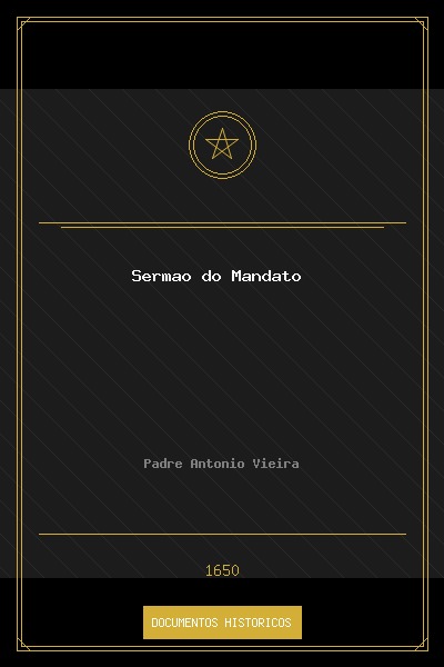 Sermão do Mandato