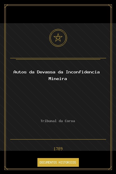 Autos da Devassa da Inconfidência Mineira