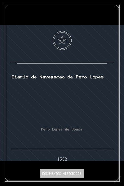 Diário de Navegação de Pero Lopes