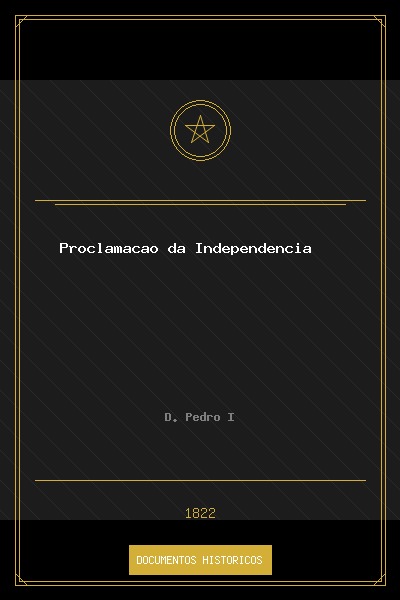 Proclamação da Independência